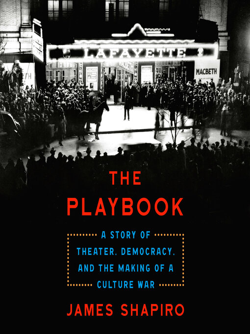 Title details for The Playbook by James Shapiro - Available